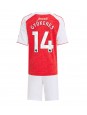 Billige Arsenal Viktor Gyokeres #14 Hjemmedraktsett Barn 2025-26 Kortermet (+ Korte bukser)
